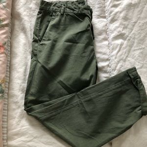 Current Elliot slouchy cropped pants